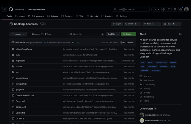 Preview banner of Booking Headless